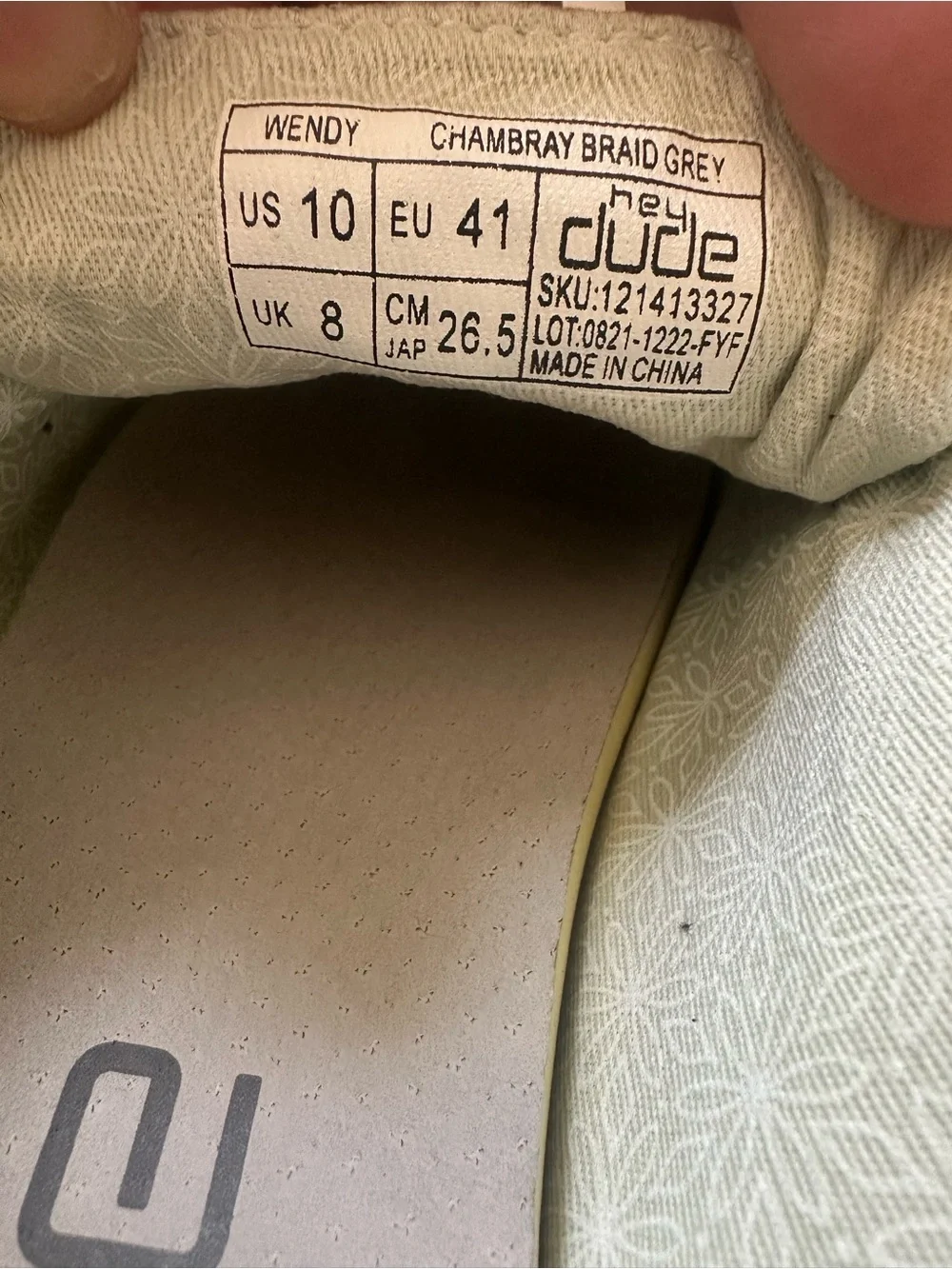 Hey Dude Men's Natural Beige Casual Slip-On Loafers